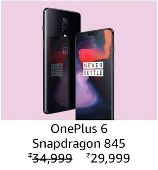 OnePlus 6 in Just 29,999