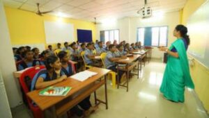 Nirmala Sitaraman in a Classroom