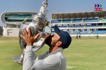 A Cricketer with Ranji Trophy