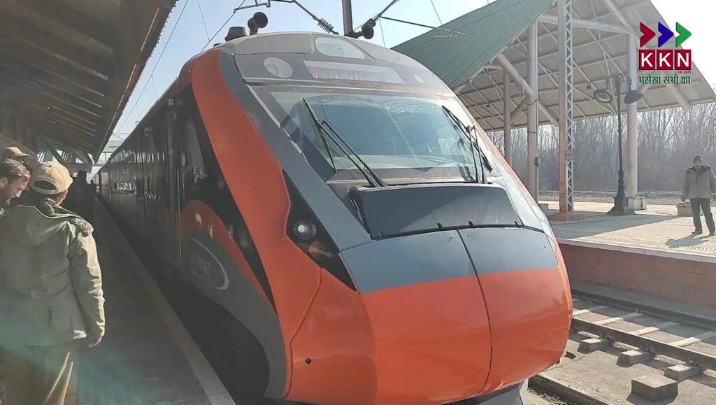 Vande Bharat Express Reaches Srinagar: A New Era of Rail Connectivity in Jammu and Kashmir