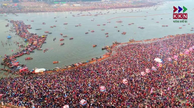 Prayagraj Mahakumbh 2025: Devotees Continue to Gather in Large Numbers, Over 40 Lakh Take Holy Dip