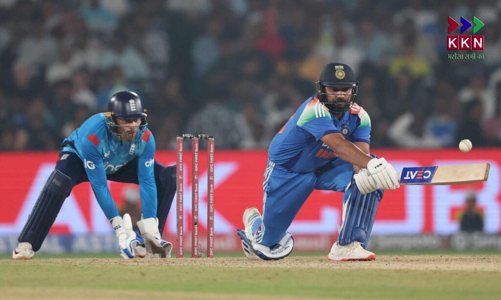 Rohit Sharma in 2nd ODI in Cuttack