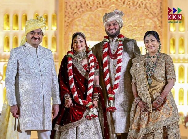 Jeet Adani Ties the Knot with Diva Shah in an Intimate Jain Ceremony