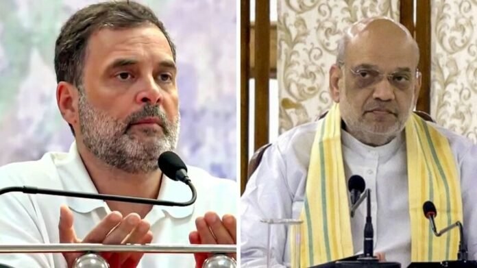 Rahul Gandhi Questions Amit Shah’s Statemen