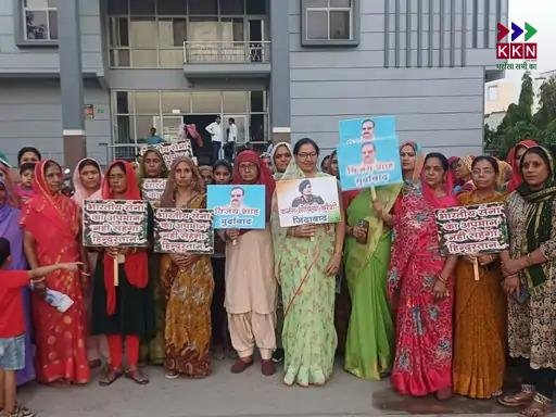 Protest held demanding resignation of Madhya Pradesh minister Vijay Shah