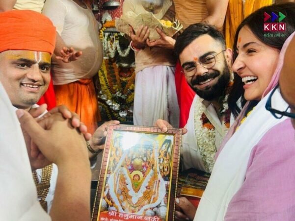 Virat Kohli and Anushka Sharma Visit Ayodhya: Seek Blessings at Ram Lalla Temple and Hanuman Garhi