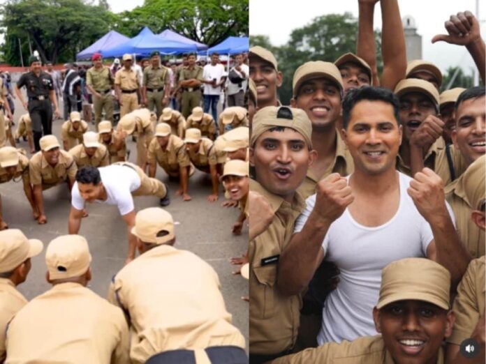 Varun Dhawan Trolled for Push-Up Challenge with Soldiers: