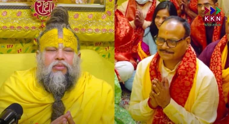 UP Deputy CM Brajesh Pathak Meets Saint Premanand Maharaj in Mathura