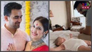 Sagarika Ghatge Reveals Son’s Face for the First Time on Father's Day