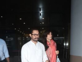 Aamir Khan and Gauri Spratt's Airport Appearance: A Glimpse of Their Happy Relationship