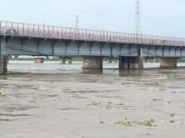 Ganga River Water Level Rises Sharply in Hapur