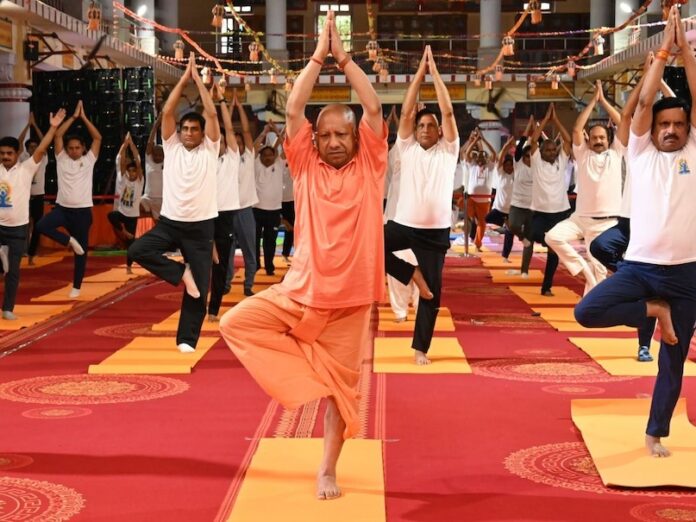 International Yoga Day 2025: Massive Celebrations Across, CM Yogi Leads in Gorakhpur