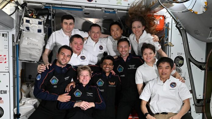 Group Captain Shubanshu Shukla's Emotional Moment as He Talks to His Family from Space