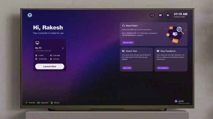 JioPC Launch: Jio Transforms TVs into Virtual PCs with New Set-Top Box Service