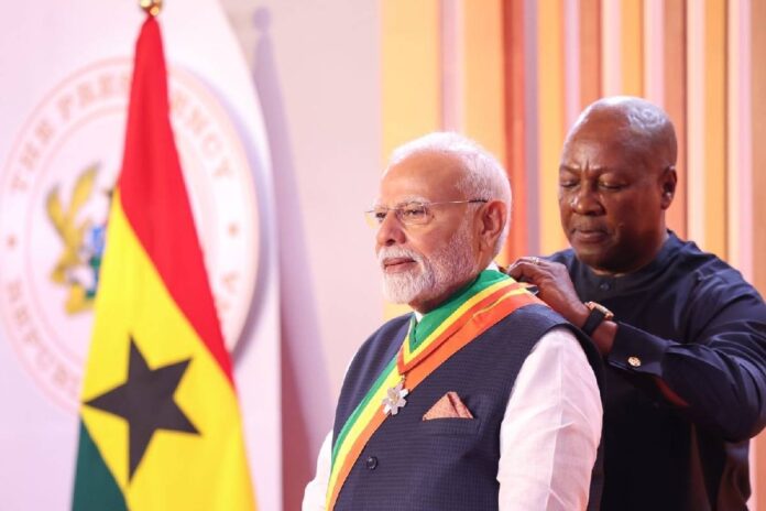 PM Modi's Historic Visit to Ghana: