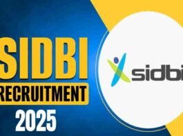 SIDBI Officer Recruitment 2025: