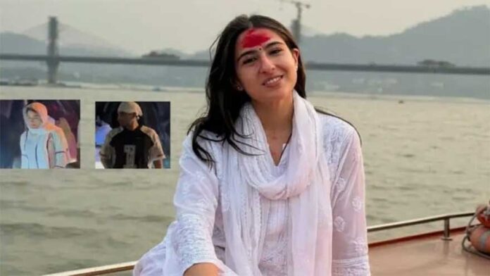 Sara Ali Khan Spotted With  Boyfriend Arjun Pratap Bajwa Outside Delhi Gurudwara