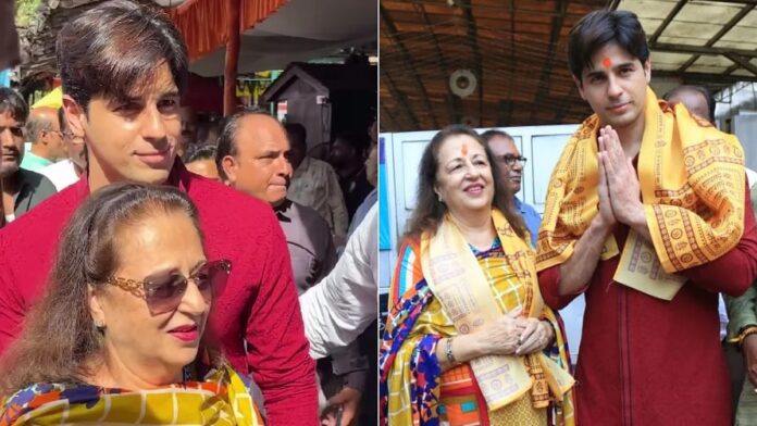 Sidharth Malhotra Visits Siddhivinayak Temple to Seek Blessings After Daughter’s Birth