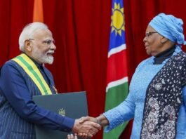 PM Modi Receives Namibia’s Highest Civilian Honour,