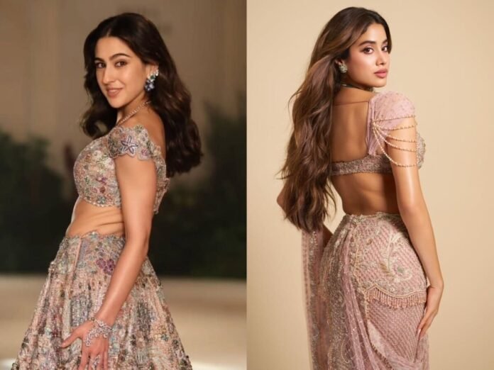 Sara Ali Khan or Janhvi Kapoor: Who Stole the Spotlight in Lehenga at India