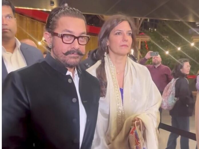 Aamir Khan Holds Hands with Gauri Spratt at IFFM 2025 Opening Night