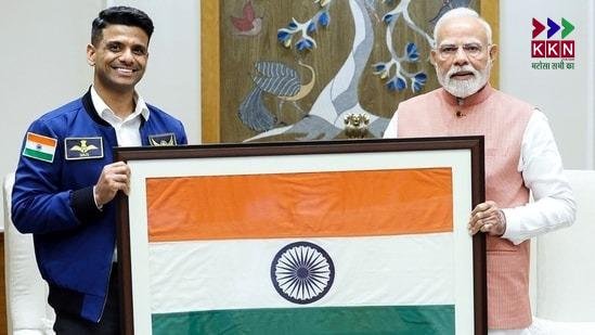 Prime Minister Modi Meets Astronaut Shubhanshu Shukla,
