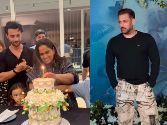 Salman Khan Attends Sister Arpita Khan’s Birthday Bash in a New Look