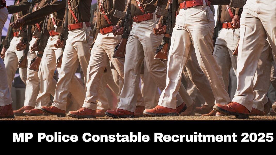 MP Constable Recruitment 2025: Notification Released for 7,500 Vacancies