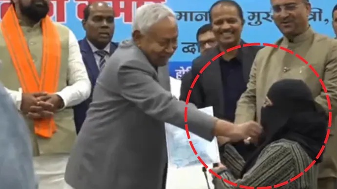 Nitish Kumar Hijab Controversy Sparks Legal Action in Two States